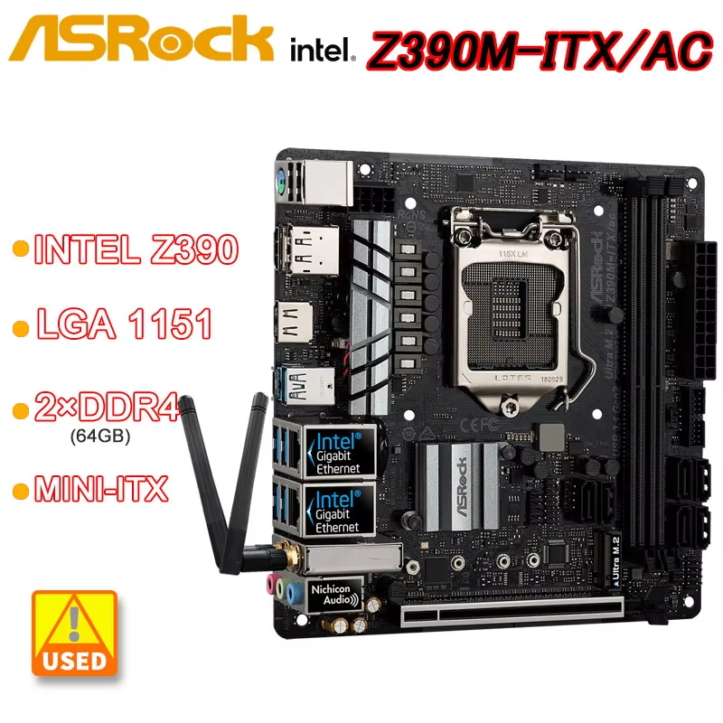 Płyta główna Asrock Z390M-ITX/ – Intel Cpu Core I9 recenzja i cena
