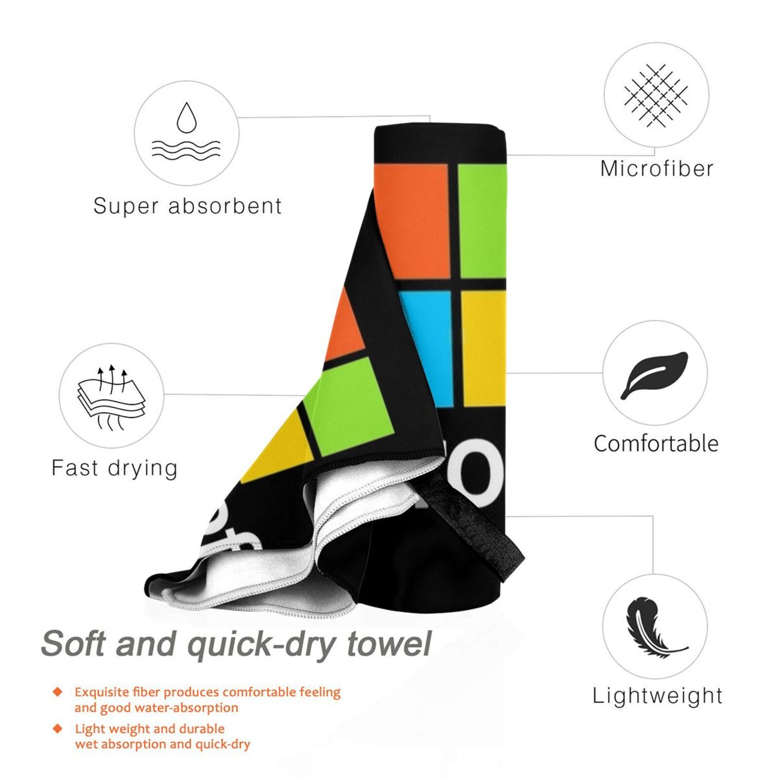 Ręcznik kąpielowy Microsoft Ty – Office Tech Typing recenzja i cena